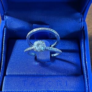 Tacori Dantela Round Bloom Engagement Set